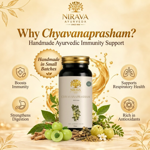 Nirava Chyavanaprasham product information poster